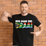 Nou gaan ons Braai T-Shirt - We love our Braai's and theres nothing more exciting than buying your Favourite Person a Braai - Themed T-Shirt. Ideal for Men, Fathers and Friends.