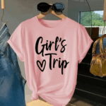 Girls Trip Love T-Shirt - Wear this cute shirt on a trip with the Girls and on Holiday.