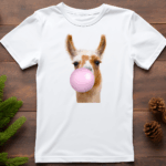 Llama Themed Animal themed T-Shirts are so exciting and fun, especially when going on a family trip. Wear your favourite Animal T-Shirt proud.