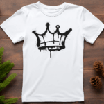 Crowned Grafitti T-Shirt - Are you a Big Fan of Grafitti? Show off your favourite Grafitti Designs by wearing one of our gaming Grafitti T-Shirts.