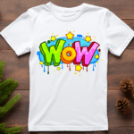 Wow Grafitti T-Shirt - Are you a Big Fan of Grafitti? Show off your favourite Grafitti Designs by wearing one of our gaming Grafitti T-Shirts.