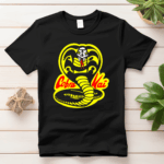 Cobra Kai T-Shirt - Are you a Big Fan of Movies? Show off your favourite Movie theme or Movie quote by wearing one of our Movie themed T-Shirts.