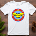 Wonder Woman T-Shirt - Are you a Big Fan of Super Heros? Show off your favourite Super Hero Brand / Theme or Quote by wearing one of our Super Hero themed T-Shirts.