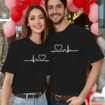 Heart Beats for You T-Shirt Set of 2 - Nothing shows love like one of our Valentines Day Themed T-Shirts - Sold in packs of 2.