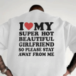 Girlfriend and Boyfriend T-Shirt set of 2 - Nothing shows love like one of our Valentines Day Themed T-Shirts - Sold in packs of 2.