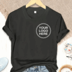 Your Logo Front Only T-Shirt - Add your own Logo to a T-Shirt available in a variety of colours - highly popular for Business Wear, and upcoming Business Events.