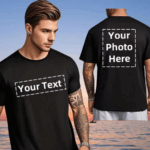 Your Text and Photo Here T-Shirt - Add your own image T-Shirt - makes the perfect gift, our photo shirts are very popular.